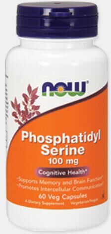 NOW PHOSPHATIDYL SERINE 100mg 60 CAPSULAS