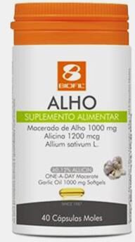 BIOFIL ALHO 1000mg 40 CAPSULAS