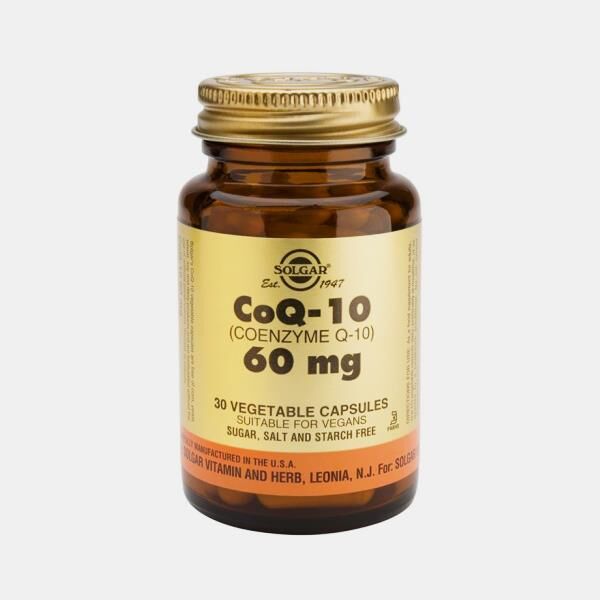 SOLGAR COENZYME Q10 60mg 30 CAPSULAS