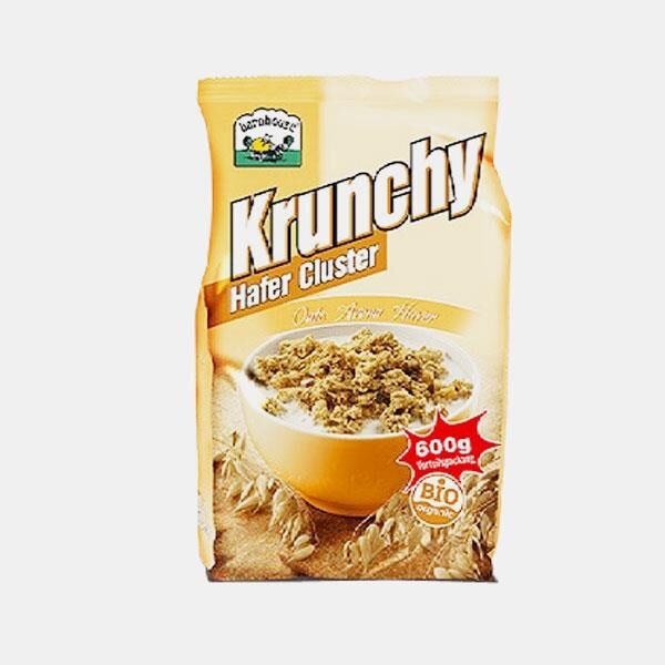 BARNHOUSE KRUNCHY GRANOLA AVEIA CLUSTER 600g BIO S/ TRIGO