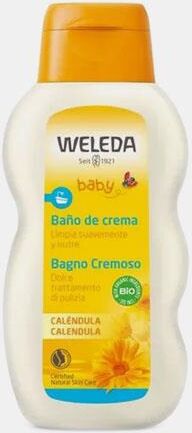 WELEDA CREME DE BANHO DE CALENDULA PARA BEBE 200ML