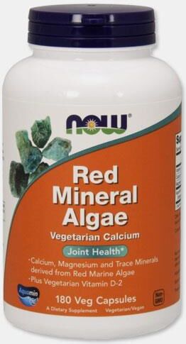 NOW RED MINERAL ALGAE 180 CAPSULAS