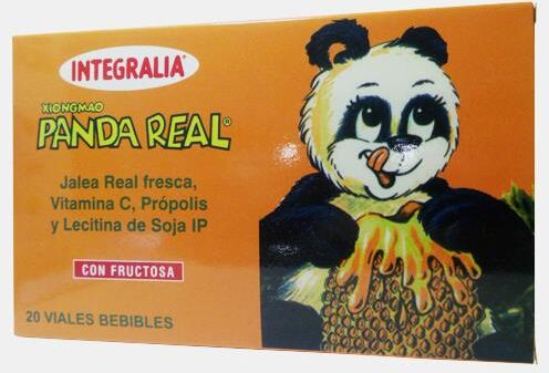 INTEGRALIA PANDA REAL GELEIA REAL INFANTIL 20 AMPOLAS