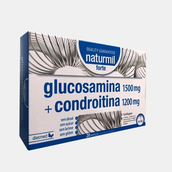 NATURMIL GLUCOSAMINA 1500 + CONDROITINA 1200 FORTE 20 AMP