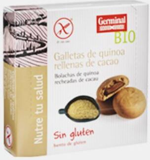 GERMINAL BOLACHAS RECHEADAS DE CREME DE CACAU 200g S/ GLUTE