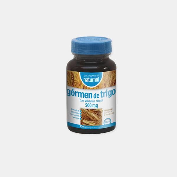 NATURMIL GERMEN DE TRIGO 500mg 120 CAPSULAS NATURMIL