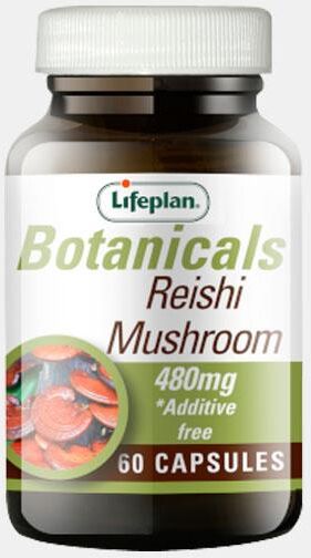 LIFEPLAN REISHI MUSHROOM 480mg 60 CAPSULAS