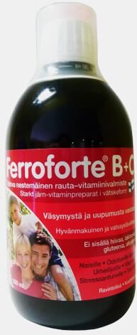 NATURAL E EFICAZ FERROFORTE B + C 500ml