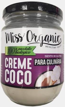 MISS ORGANIC CREME DE COCO PARA CULINARIA BIO 200g