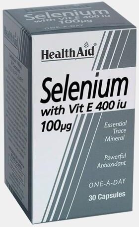 HEALTH AID SELENIO C/ VITAMINA E 30 CAPSULAS