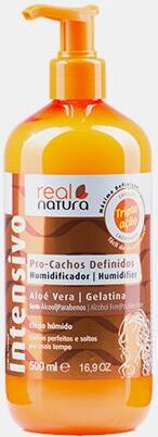 REAL NATURA COSMETICS HUMIDIFICADOR INTENSIVO PRO CACHOS DEFINIDOS 500ml