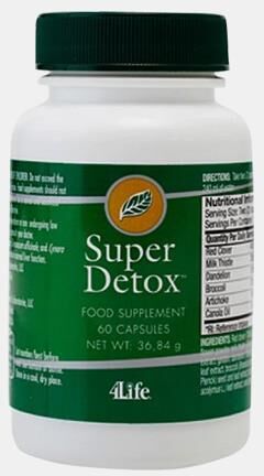 4LIFE SUPER DETOX 60 CAPSULAS