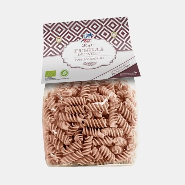 LA FINESTRA SUL CIELO FUSILLI DE LENTILHAS BIO 250g