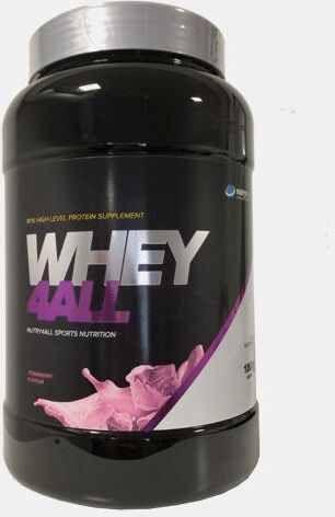 NUTRY4ALL WHEY 80% MORANGO 2300g