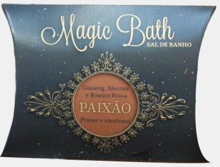 MAGIC BATH SAIS DE BANHO PAIXAO GINSENG ALECRIM ROSEIRA BRAVA