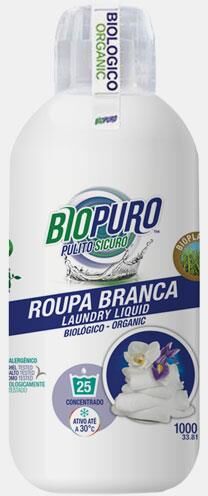 BIOPURO DETERGENTE ROUPA BRANCA BIO 1000ml