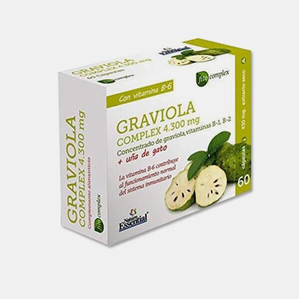 NATURE ESSENTIAL GRAVIOLA COMPLEX 60 CAPSULAS