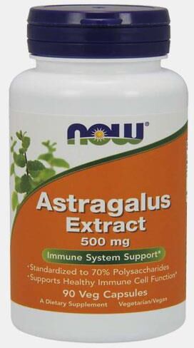 NOW ASTRAGALUS EXTRACT 500mg 90 CAPSULAS