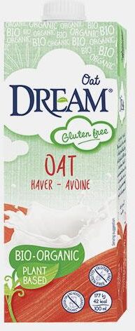 RICE DREAM BEBIDA DE AVEIA BIO SEM GLUTEN 1Lt