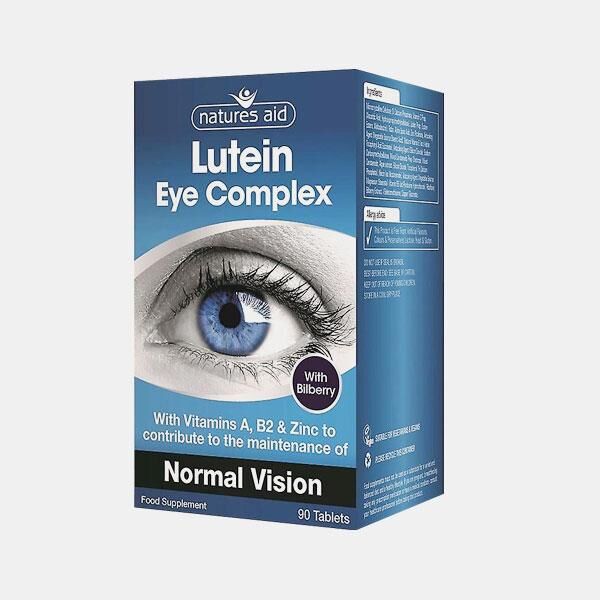 NATURES AID LUTEIN EYE COMPLEX 30 COMPRIMIDOS