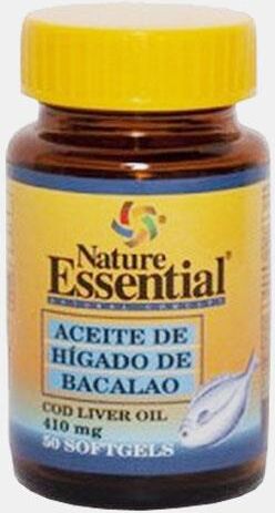 NATURE ESSENTIAL OLEO DE FIGADO DE BACALHAU 410mg 50 CAPSULAS