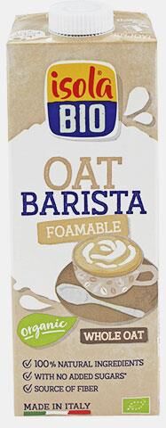 ISOLA BEBIDA DE AVEIA INTEGRAL BARISTA BIO 1Lt