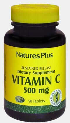 NATURES PLUS VITAMINA C 500mg 90 COMPRIMIDOS