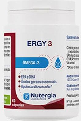 NUTERGIA ERGY 3 OMEGA 3 60 CAPSULAS