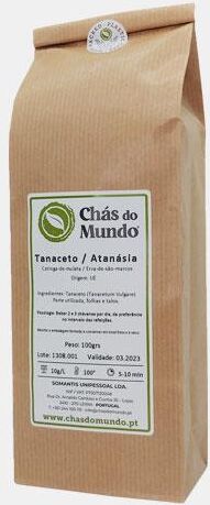 CHAS DO MUNDO TANACETO/ATANASIA (TANACETUM VULGARE) 100g