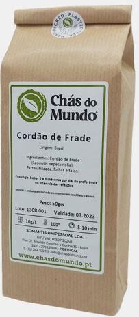 CHAS DO MUNDO CORDAO DE FRADE (LEONOTIS NEPETAEFOLIA L.) 50g