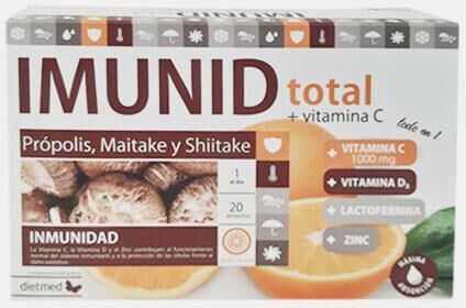 DIETMED® IMUNID TOTAL + VITAMINA C 20 AMPOLAS