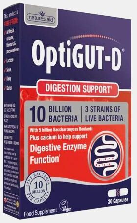 NOVO HORIZONTE® OPTIGUT-D (10BILION BACT) DIGESTION SUPPORT 30 CAP