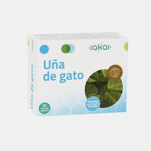 SAKAI UNHA DE GATO 60 CAPSULAS