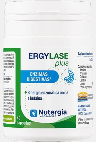 NUTERGIA ERGYLASE PLUS 40 CAPSULAS