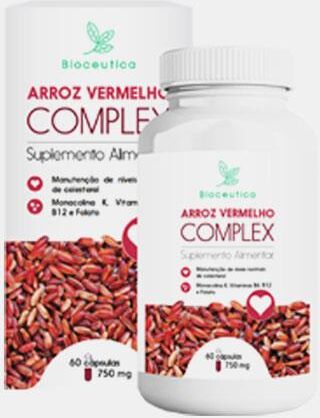 BIOCEUTICA® ARROZ VERMELHO COMPLEX 60 CAPSULAS