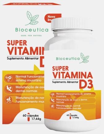 BIOCEUTICA® SUPER VITAMINA D3 60 CAPSULAS