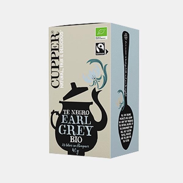 CUPPER CHA EARL GREY BIO CUPPER 20 SAQUETAS