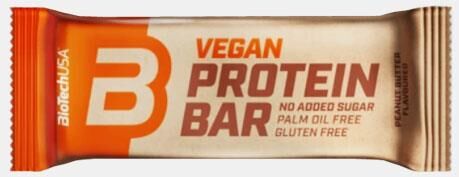 BIOTECH USA VEGAN BAR PEANUT BUTTER50g