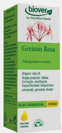 BIOVER OLEO ESS DE GERANIO ROSA (PELARGONIUM ROSEUM) 10ml