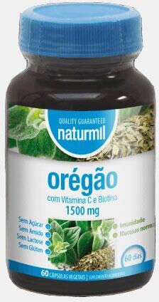 NATURMIL OREGAO 1500mg 60 CAPSULAS