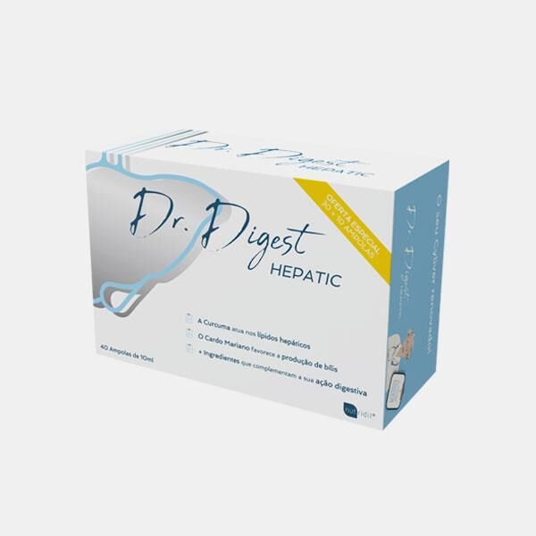 NUTRIDIL® DR. DIGEST HEPATIC 30 + 10 AMPOLAS