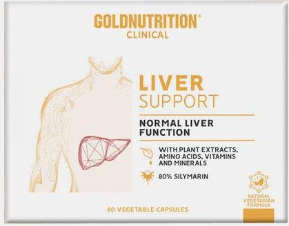 GOLD NUTRITION CLINICAL LIVER SUPPORT 60 CAPSULAS VEG