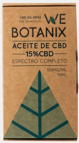 WEBOTANIX OLEO DE CBD 15% BIO 10ml