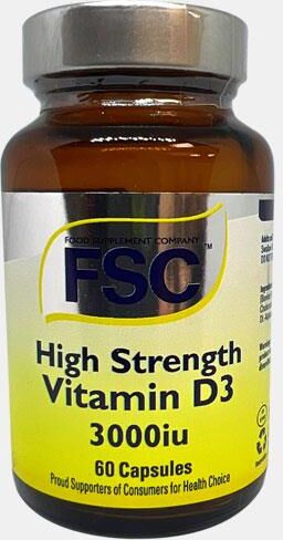 Fujitsu Siemens VITAMINA D3 3000mg FSC 60 CAPSULAS