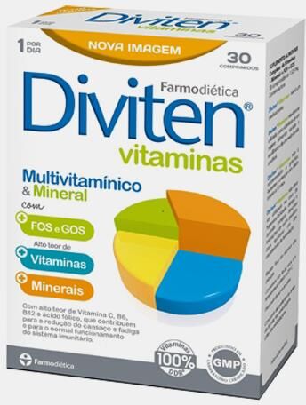 FARMODIÉTICA® DIVITEN VITAMINAS 30 COMPRIMIDOS