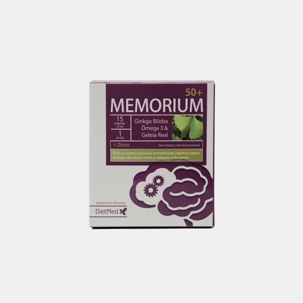 DIETMED COMPLEX MEMORIUM 50+ 15 AMPOLAS