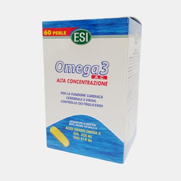 ESI OMEGA 3 ALTA CONCENTRACAO 60 CAPSULAS ESI