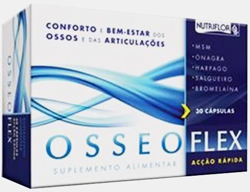 NUTRIFLOR® OSSEOFLEX ACCAO RAPIDA 30 CAPSULAS