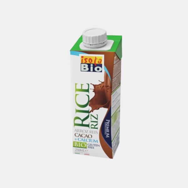 ISOLA BEBIDA DE ARROZ+CACAO+CALCIO ISOLA BIO 250ml