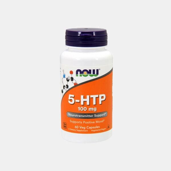 NOW 5-HTP 100mg 60 CAPSULAS NOW